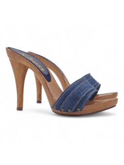 ZOCCOLO DENIM TACCO 12