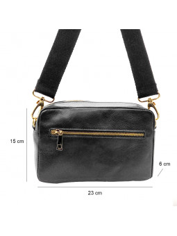 Borsello Nero con tracolla...