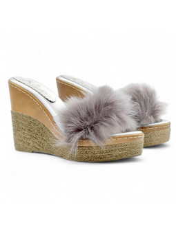 Damen Keilpantoletten...