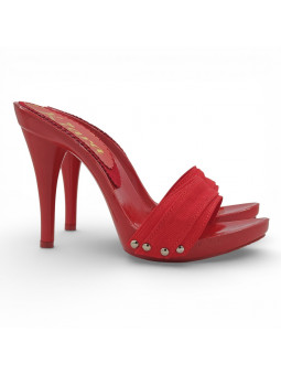 Zoccoli Donna Rossi Laccati...