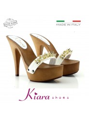 SCHUH Clog mit POINTS -K9311 BIANCO