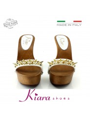 SCHUH Clog mit POINTS -K9311 BIANCO