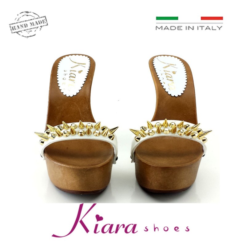 SCHUH Clog mit POINTS -K9311 BIANCO