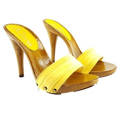 HEEL CLOG YELLOW-KM7101 GIA