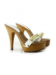 SCHUH Clog mit POINTS -K9311 BIANCO