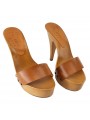 CLOGS SIMPLE IN LEATHER
