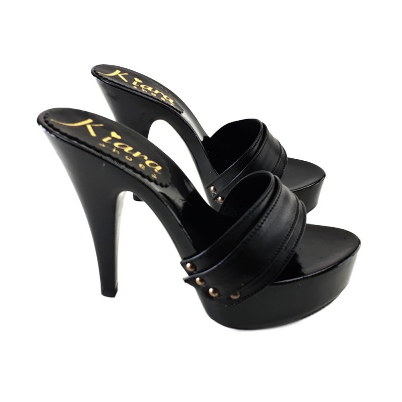 SABOT NOIR CUIR SABOT NOIR CUIR