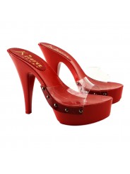 PAINTED RED SHOES-K9601