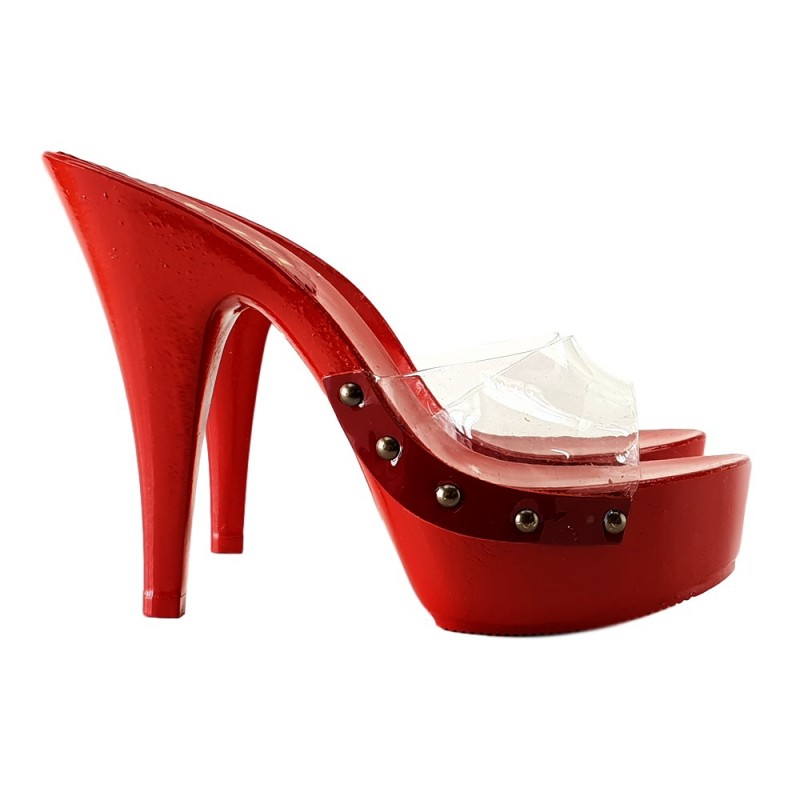 PAINTED RED SHOES-K9601