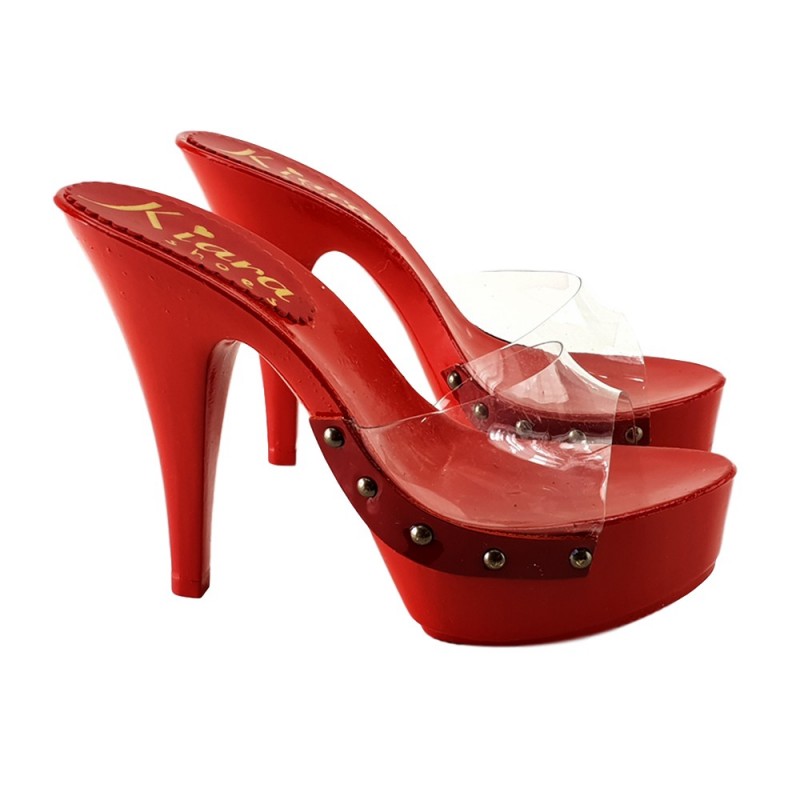 PAINTED RED SHOES-K9601