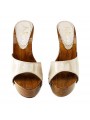 CLOGS LEATHER BEIGE