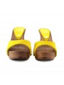 SABOT DE SUÈDE ROUGE AVEC TALON 11 SABOT DE SUÈDE ROUGE AVEC TALON 11