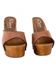 BROWN SUEDE SHOES WEDGE