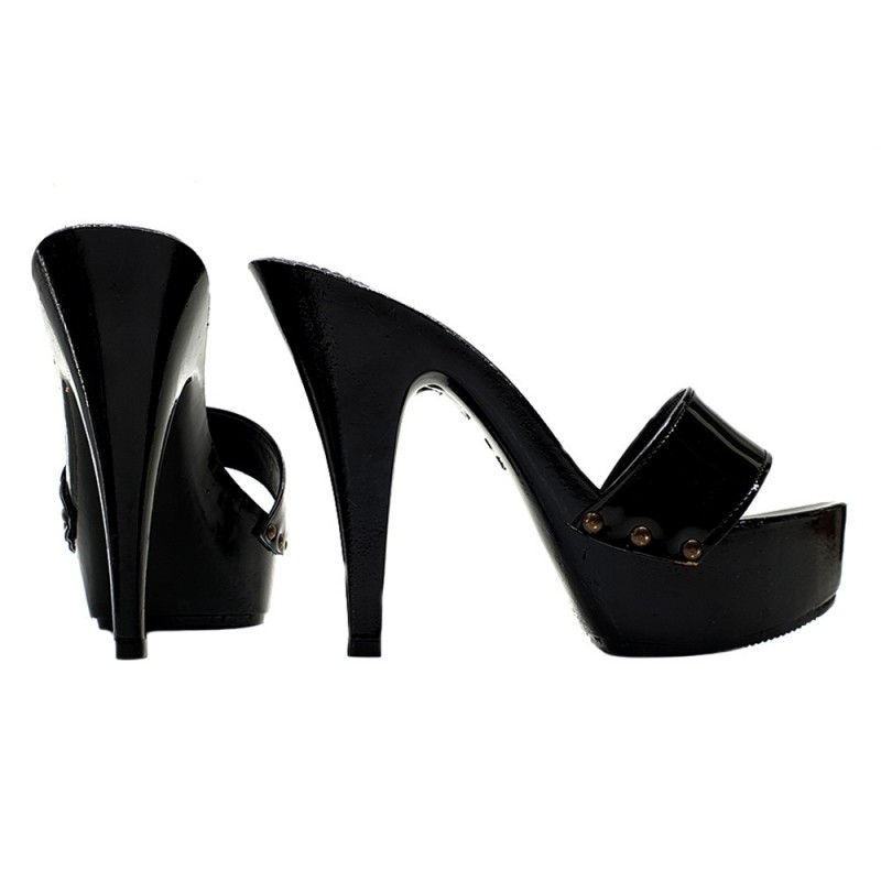 SABOT NOIR TRES CHIC