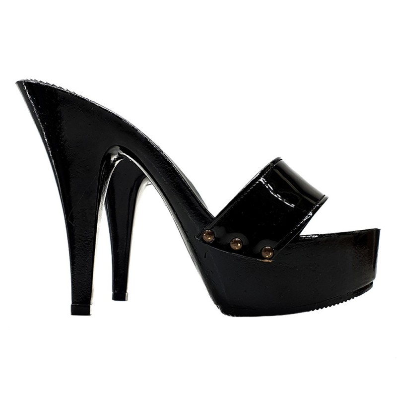 SABOT NOIR TRES CHIC