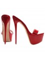 ZUECO ROJO SEXY TACON 17 N. HASTA 44