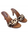 ANIMALIER HEEL CLOGS