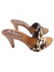 ANIMALIER HEEL CLOGS