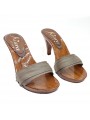 CLOGS IN TAUPE