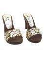 WOMEN'S GOLDEN CLOGS HEEL 11