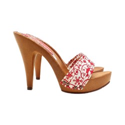 WEINACHTEN HOLZSCHUHE ABSATZ 11