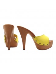 ZUECOS AMARILLOS TACON 13