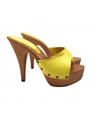 ZUECOS AMARILLOS TACON 13