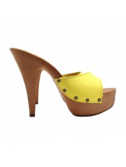 ZUECOS AMARILLOS TACON 13