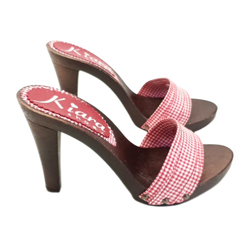 ZOCCOLI DA DONNA CON FASCIA STILE PIN-UP