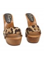 CLOGS LÉOPARD TALON 13 CM CLOGS LÉOPARD TALON 13 CM