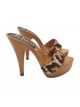 CLOGS LÉOPARD TALON 13 CM CLOGS LÉOPARD TALON 13 CM