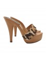 ZUECOS LEOPARDO TACÓN 13 CM