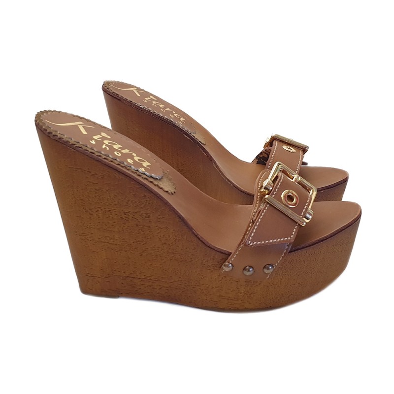 ZEPPA IN CUOIO CON FIBBIA