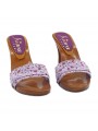 LILAC SPRING CLOGS HEEL 9 LILAC SPRING CLOGS HEEL 9