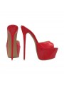 RED HIGH STILETTO SEXY SIZE UP TO 44