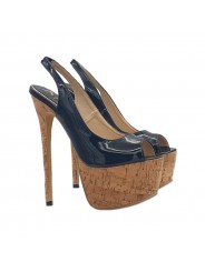BLACK HIGH STILETTO IN CORK SEXY SIZE UP TO 44