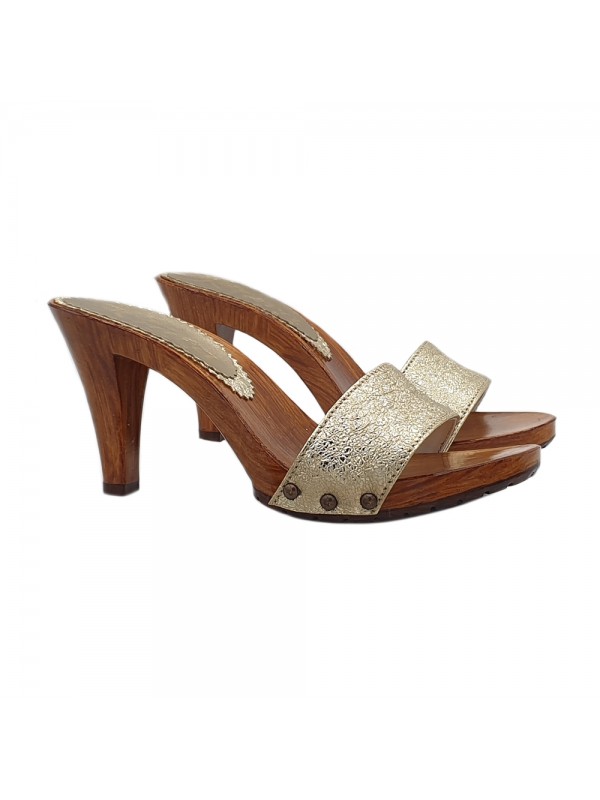 ZUECOS ORO TACON 9