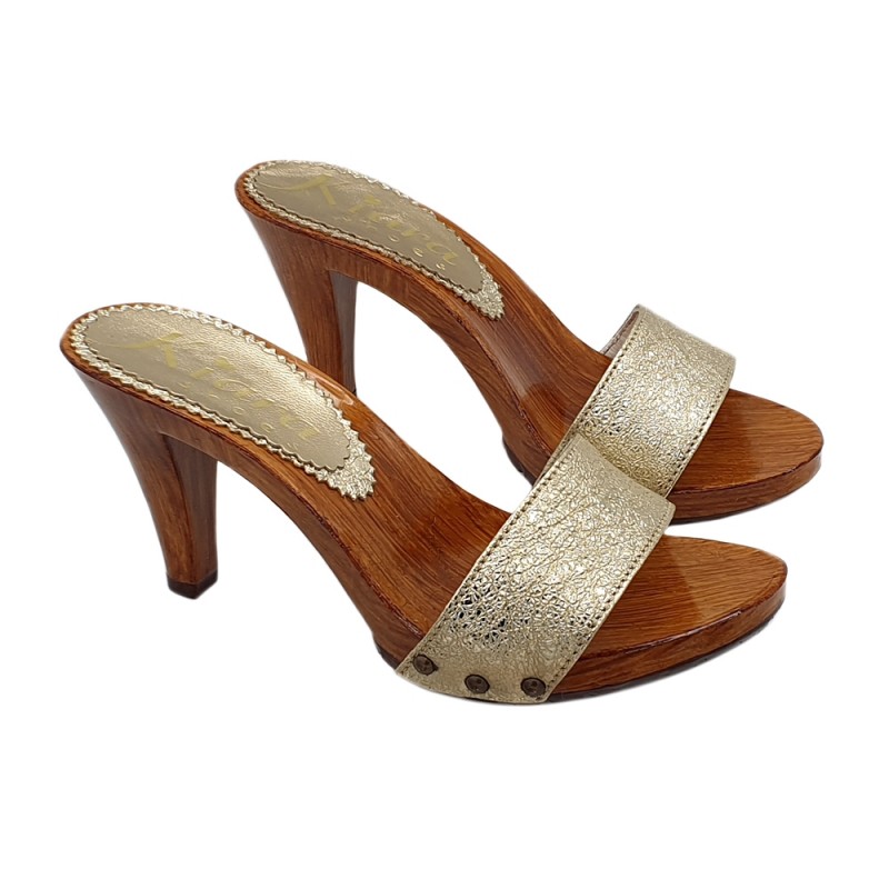 ZUECOS ORO TACON 9