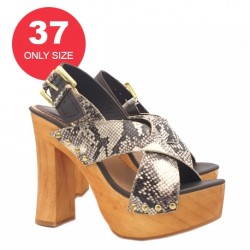 HOLZSCHUHE  TOE NUR 37