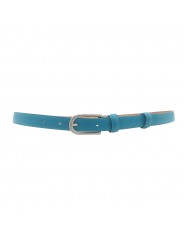 LEATHER BELT WITH VARIOUS COLORS BUCKLE
