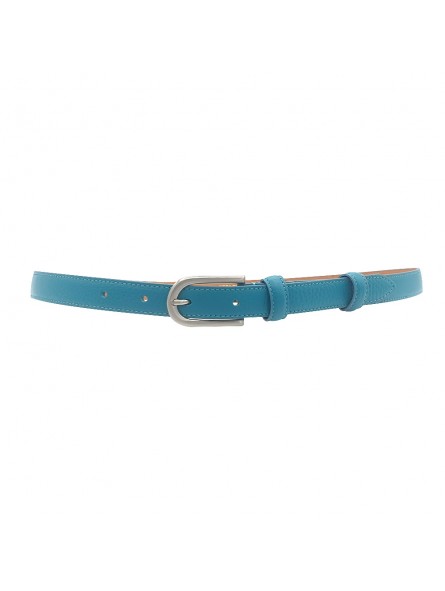 CEINTURE EN CUIR AVEC BOUCLE DE DIFFÉRENTES COULEURS