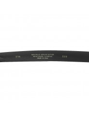 CINTURÓN UNISEX PIEL HEBILLA MARRÓN / NEGRO