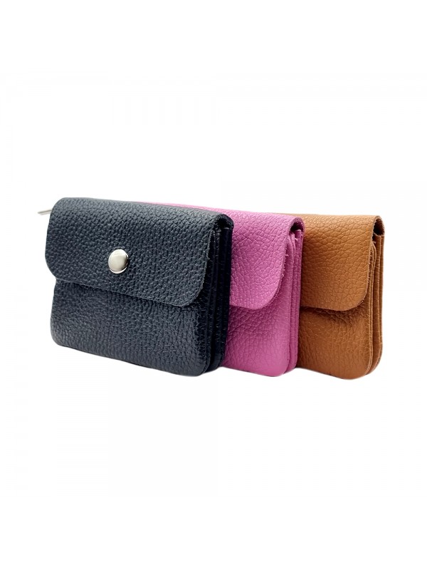MINI PURSE IN VARIOUS COLORS LEATHER