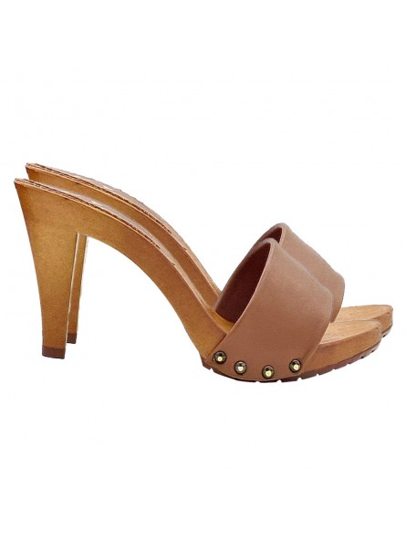 BEQUEME LEDERFARBIGE CLOGS BEQUEME LEDERFARBIGE CLOGS