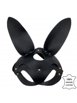 BLACK MASK WITH LONG REMOVABLE EARS