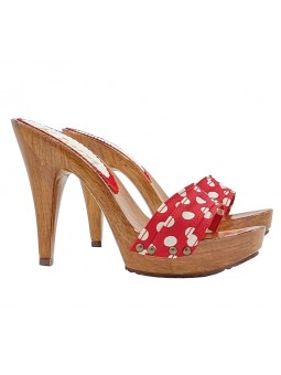 ZUECOS POIS ROJO TACON 11...