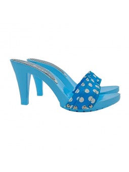 KOMFORTABLE BLAUE CLOGS MIT...