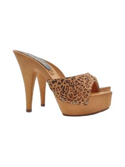 Women's Leopard Print Clogs...