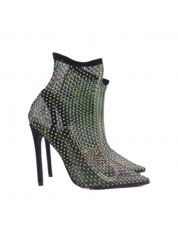 Pointed toe women's ankle...