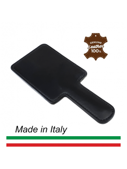 spanking paddle black leather